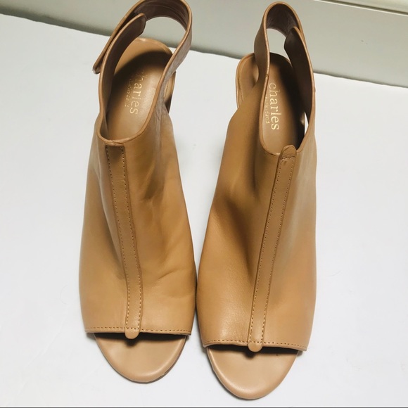 Charles David tan heels.   Size 10 - Picture 2 of 6